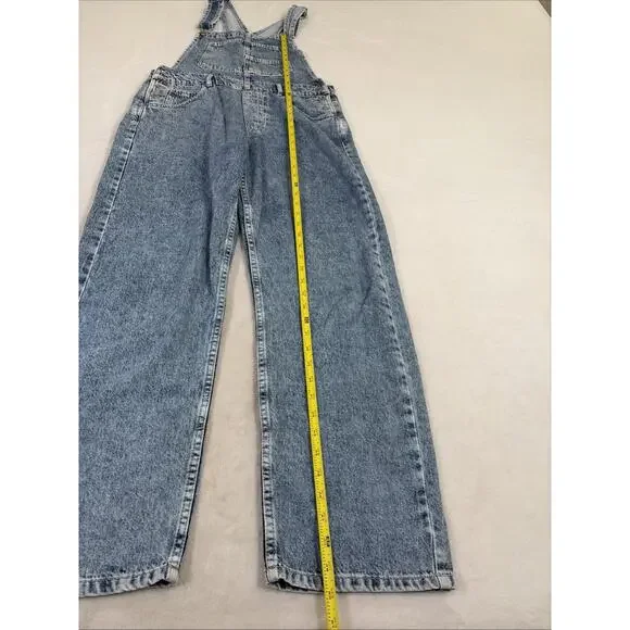 Free People We The Free Ziggy Denim Overall Straight Leg Bibs Women’s Size Small - Picture 5 of 16